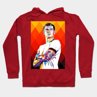 Toni Kroos Portrait fan art Hoodie